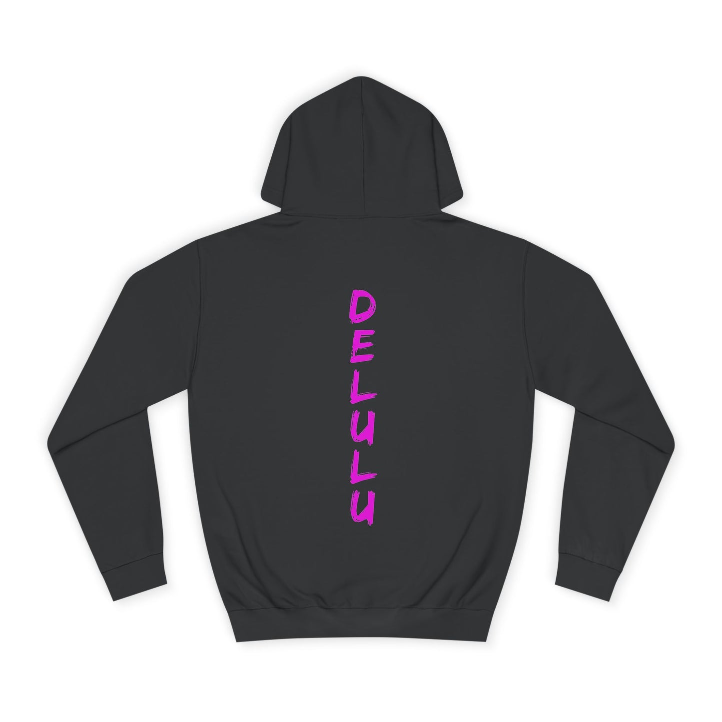 Unisex College Hoodie with 'DELULU' Design, Trendy Casual Wear, College Apparel, Gift for Students, Cozy Comfort for Every Day, [...]