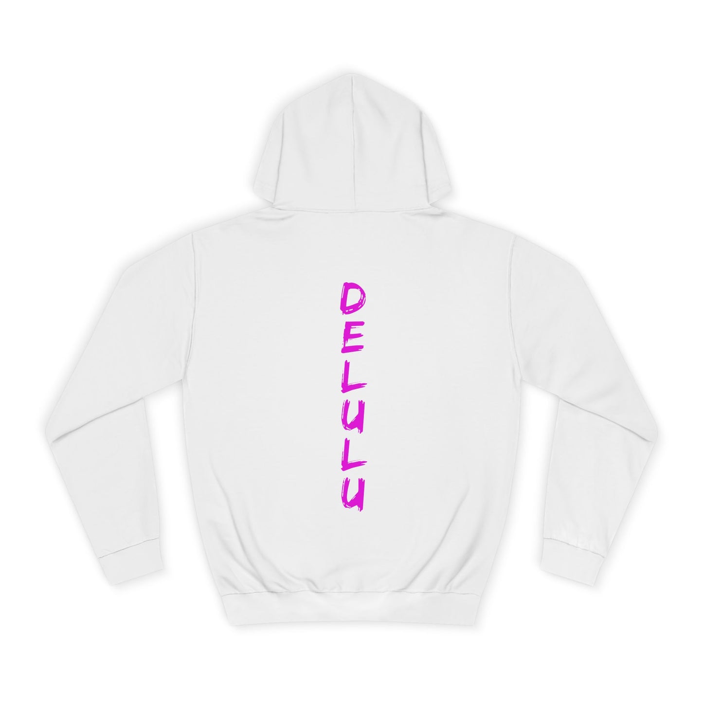 Unisex College Hoodie with 'DELULU' Design, Trendy Casual Wear, College Apparel, Gift for Students, Cozy Comfort for Every Day, [...]